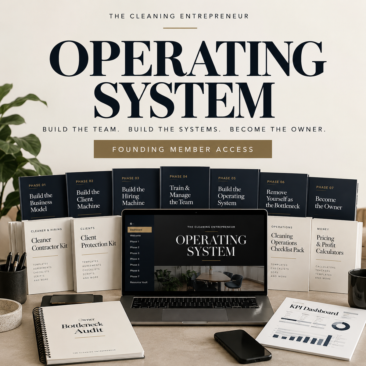 The Cleaning Entrepreneur Operating System — Founding Member Access